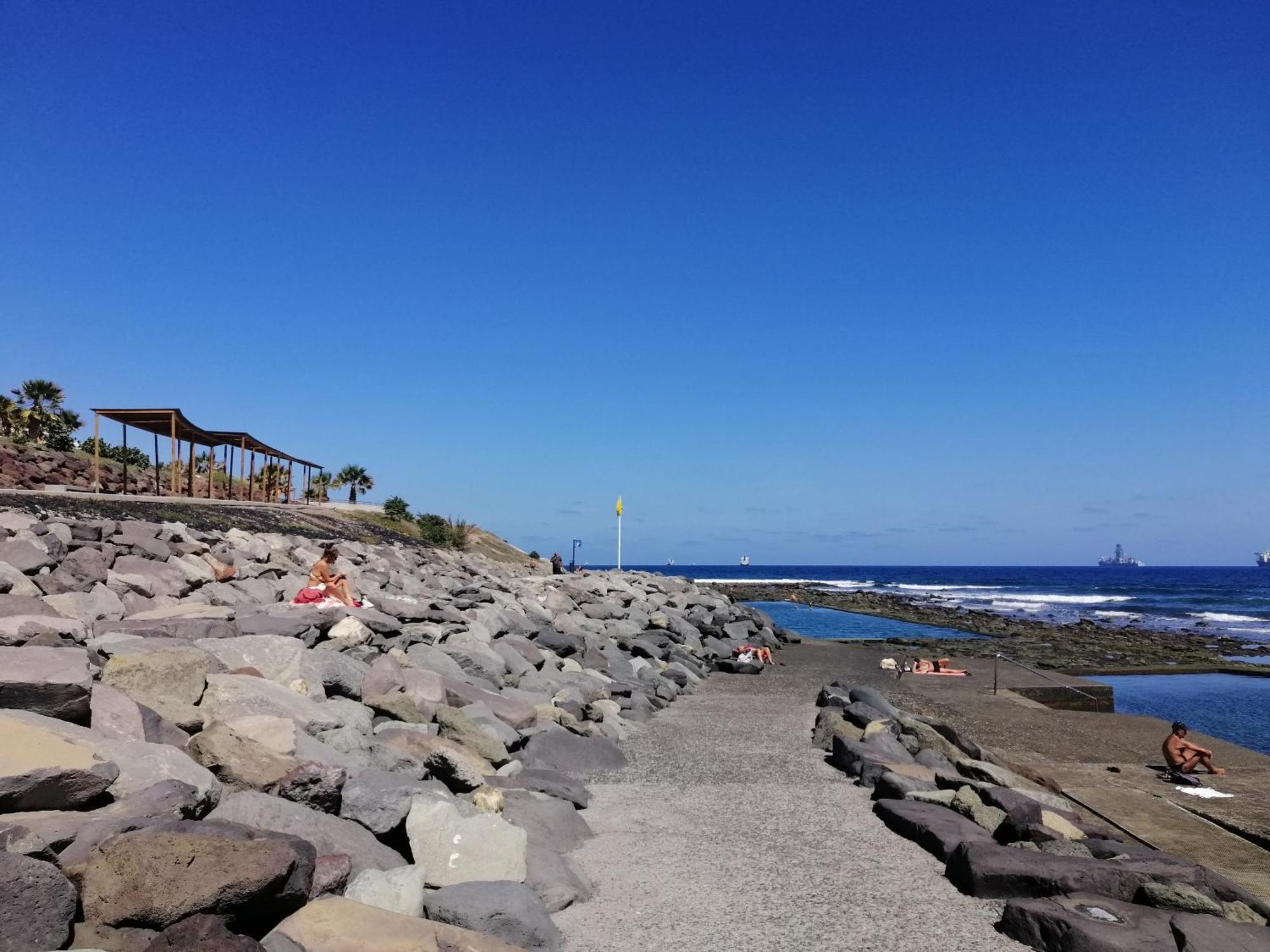 Modern Studio In Las Palmas With Sea View - 18 M² Leilighet Eksteriør bilde